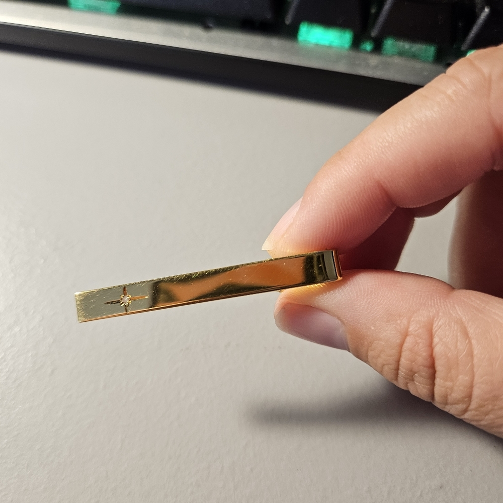 Anson Diamond Tie Bar